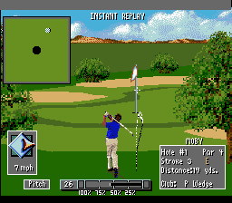 PGA European Tour screenshot 5 for Sega Mega Drive